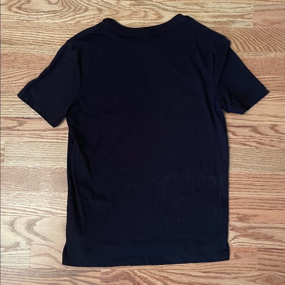 Willy Wonka Chocolate Factory Black Crew Neck Kids L 10-12 Gold Graphic NWOT - Picture 3 of 5